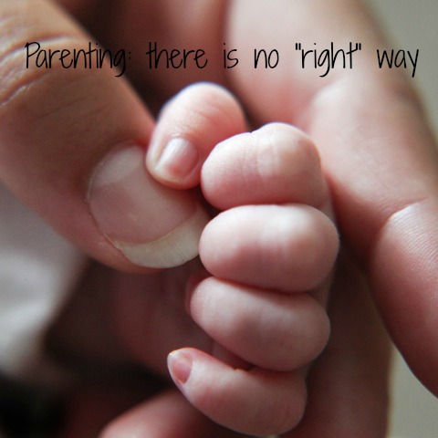 Parenting - no right way