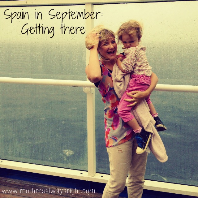 Spain in September - ferry