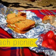 A beach picnic