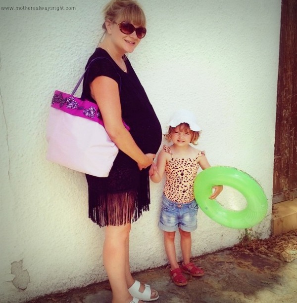 Pregnant on holiday