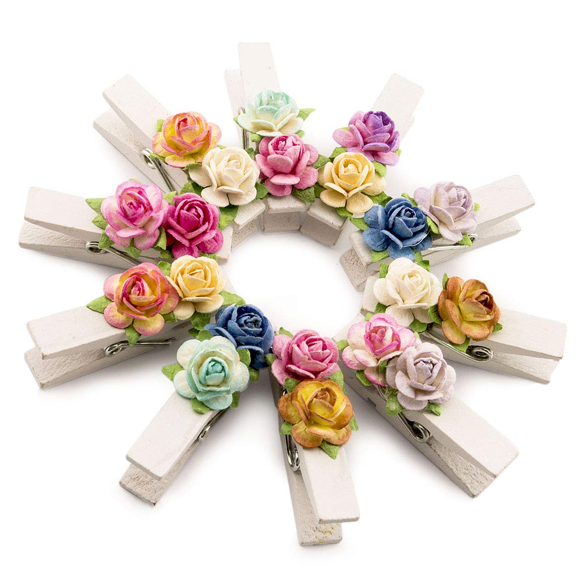 Beautiful Clothespin Flower