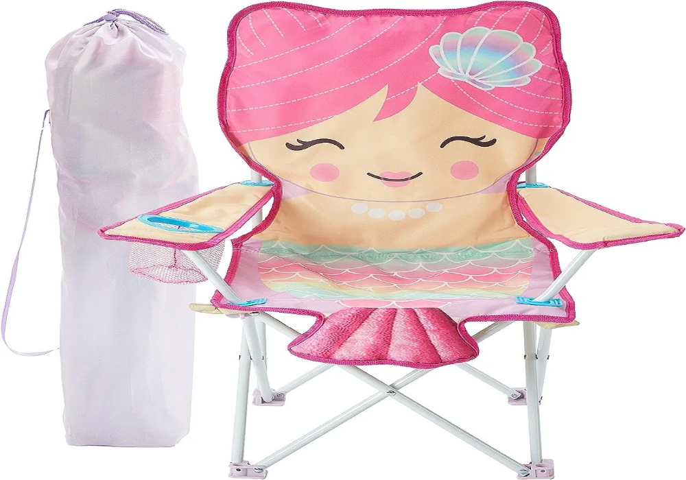 Children's Figural Camp Chair (Mermaid)