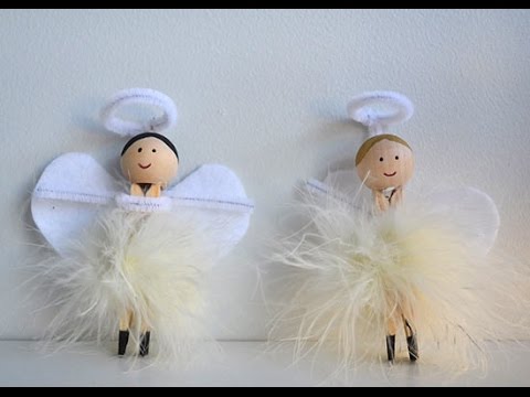 Clothespin Angels