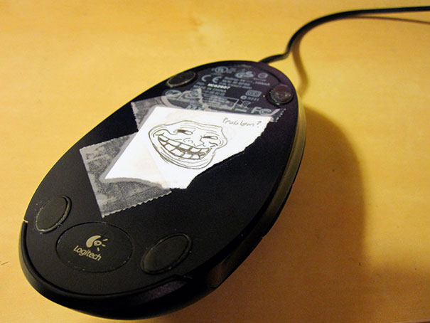 Computer Mouse Prank