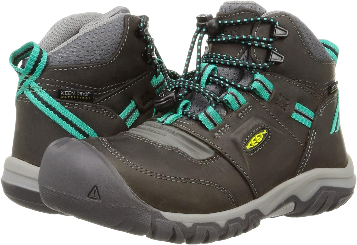 KEEN Unisex- Child Ridge Flex Mid-Height Hiking Boots