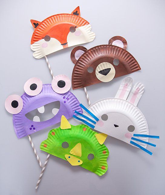 Make a Mask with a Paper Plate 
