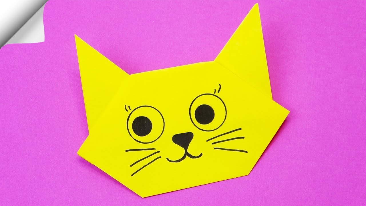 Origami Cat Craft