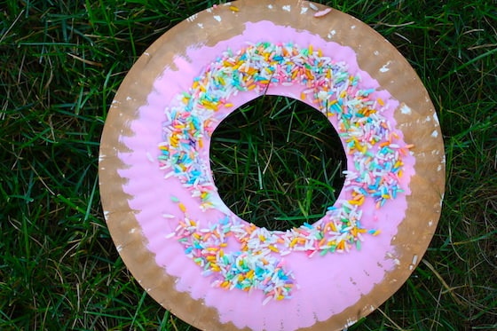 Paper Plate Donut