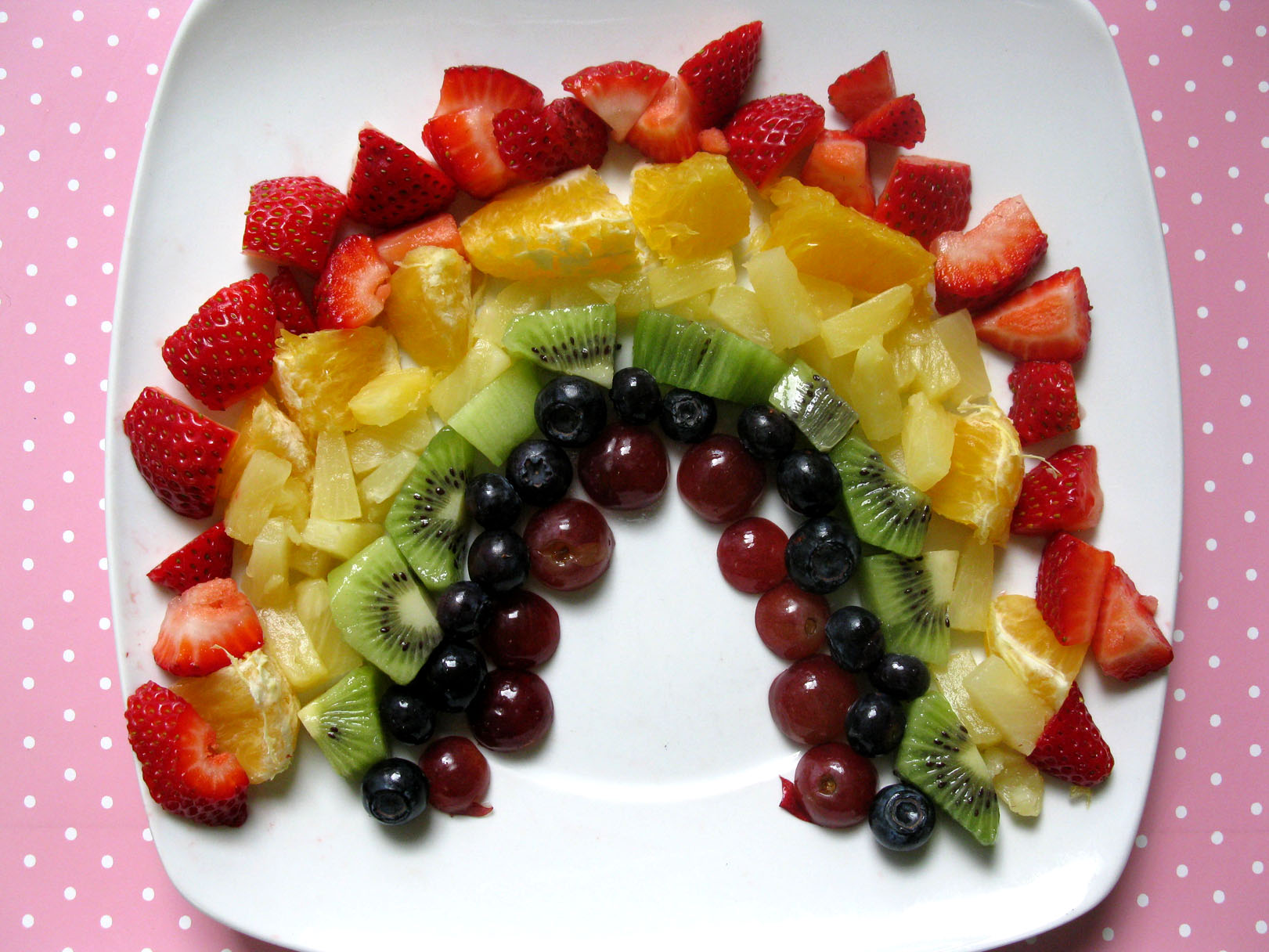 Rainbow Fruit Platter