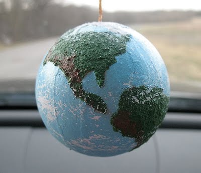 Recycle the Soccer Ball as a Textured Globe