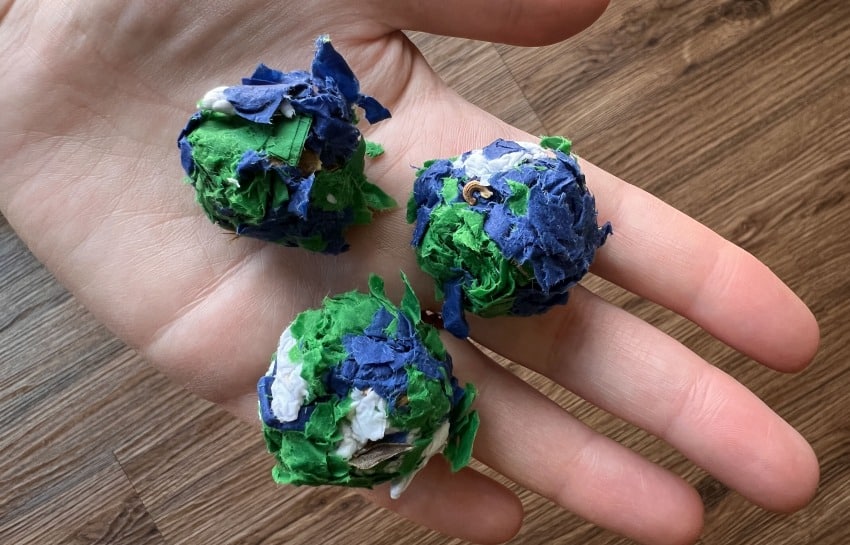 Recycled Paper Seed Bombs