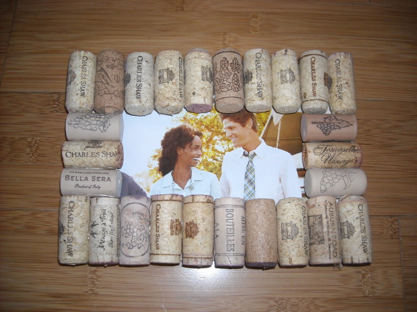 Save Memories with a Wine Cork Frame
