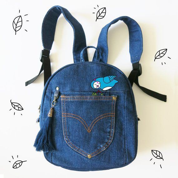 Upcycle Your Old Denim Into Backpacks