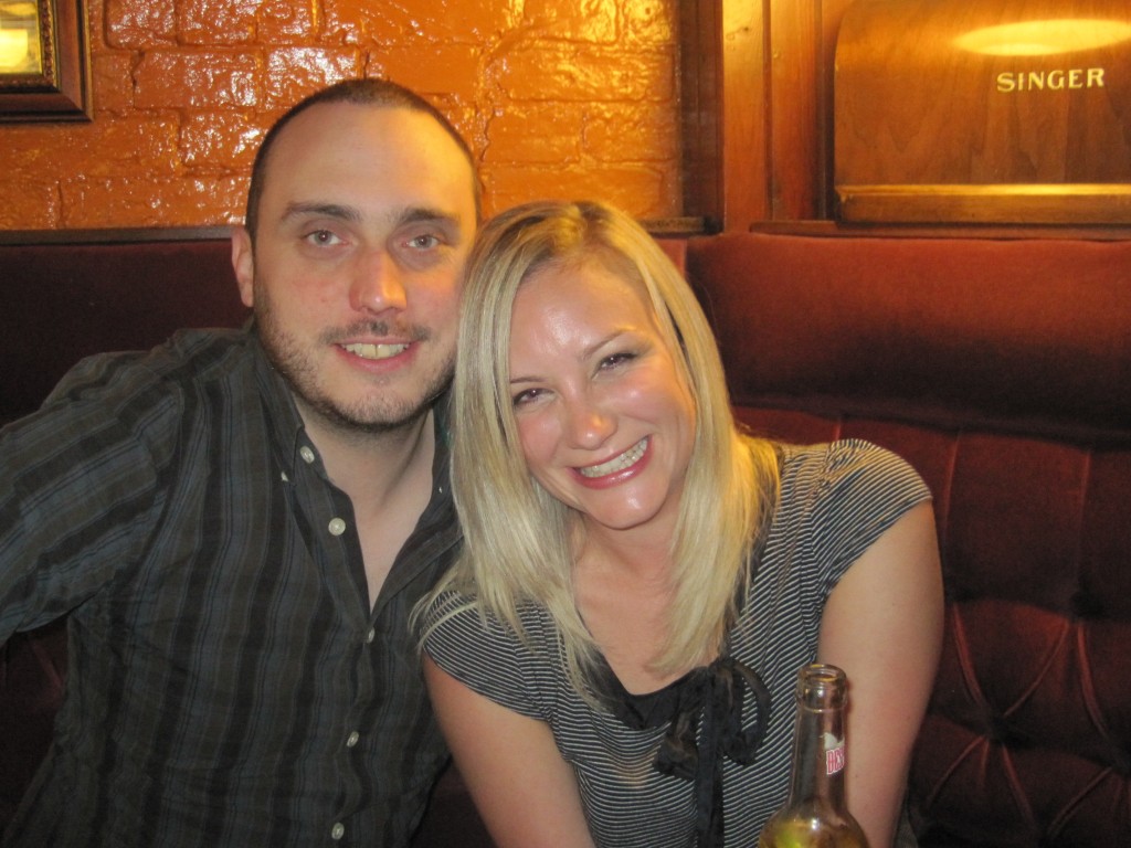 June 2011: A night out celebrating my new self-employed status