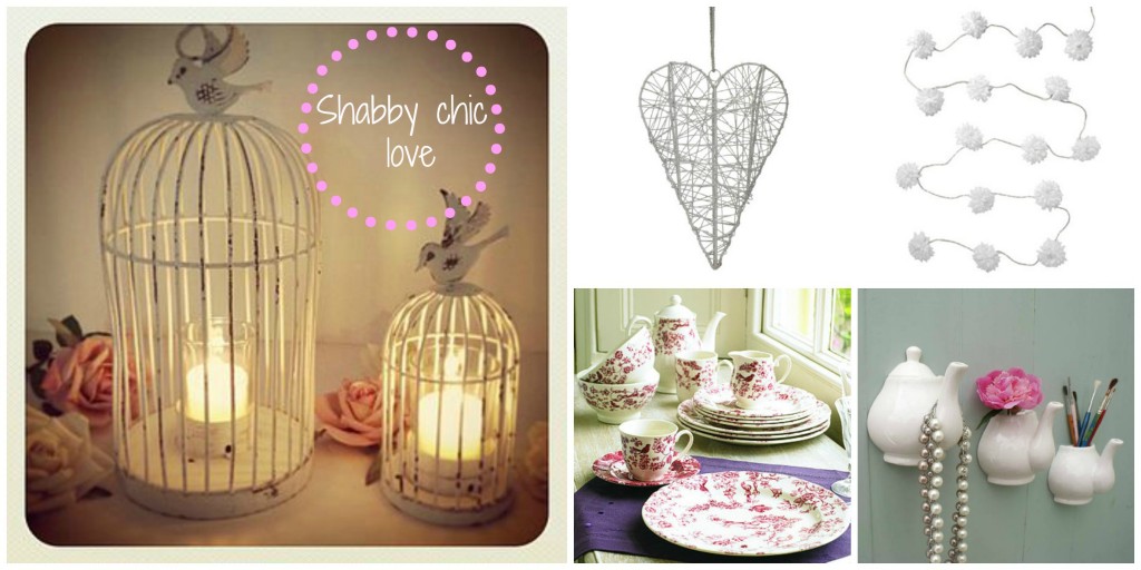 shabby chic interior pieces