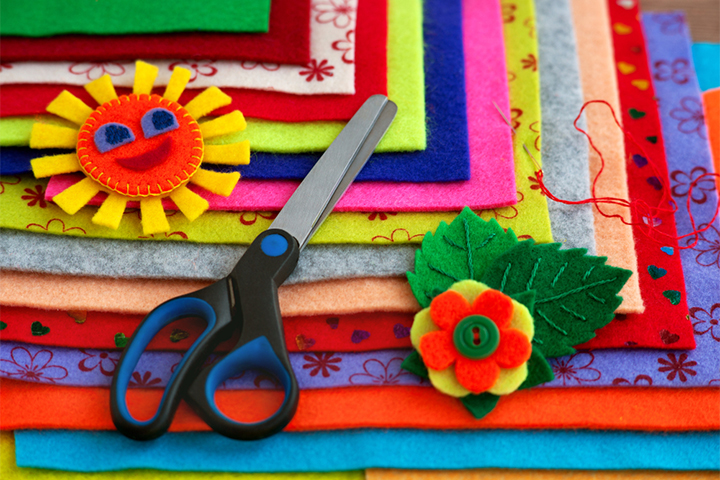 35 Easy DIY Felt Crafts, Projects and Free Patterns
