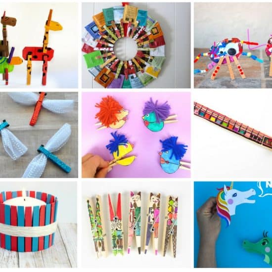 Amazing Clothespin Crafts and Ideas for Kids
