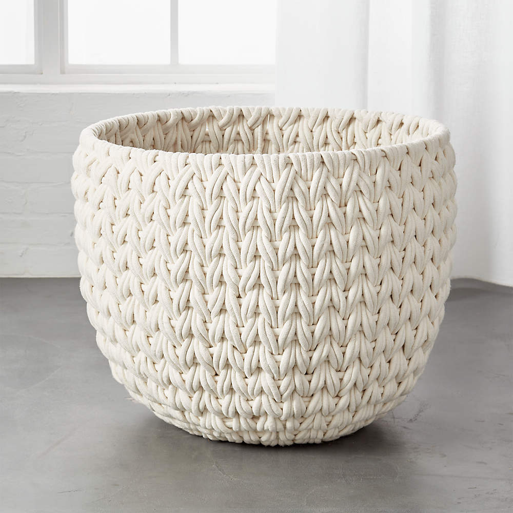 Basket from Rope