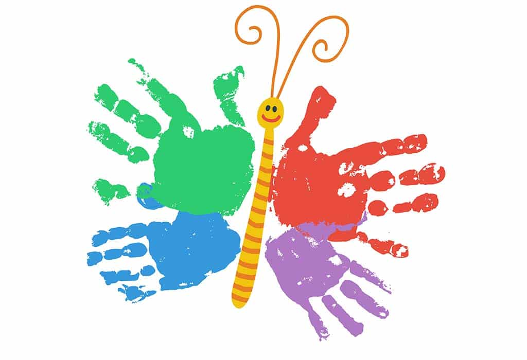 Butterfly Handprint Cards