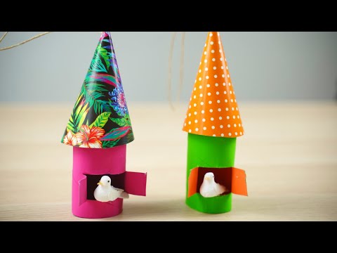 Mini Birdhouse Ornament