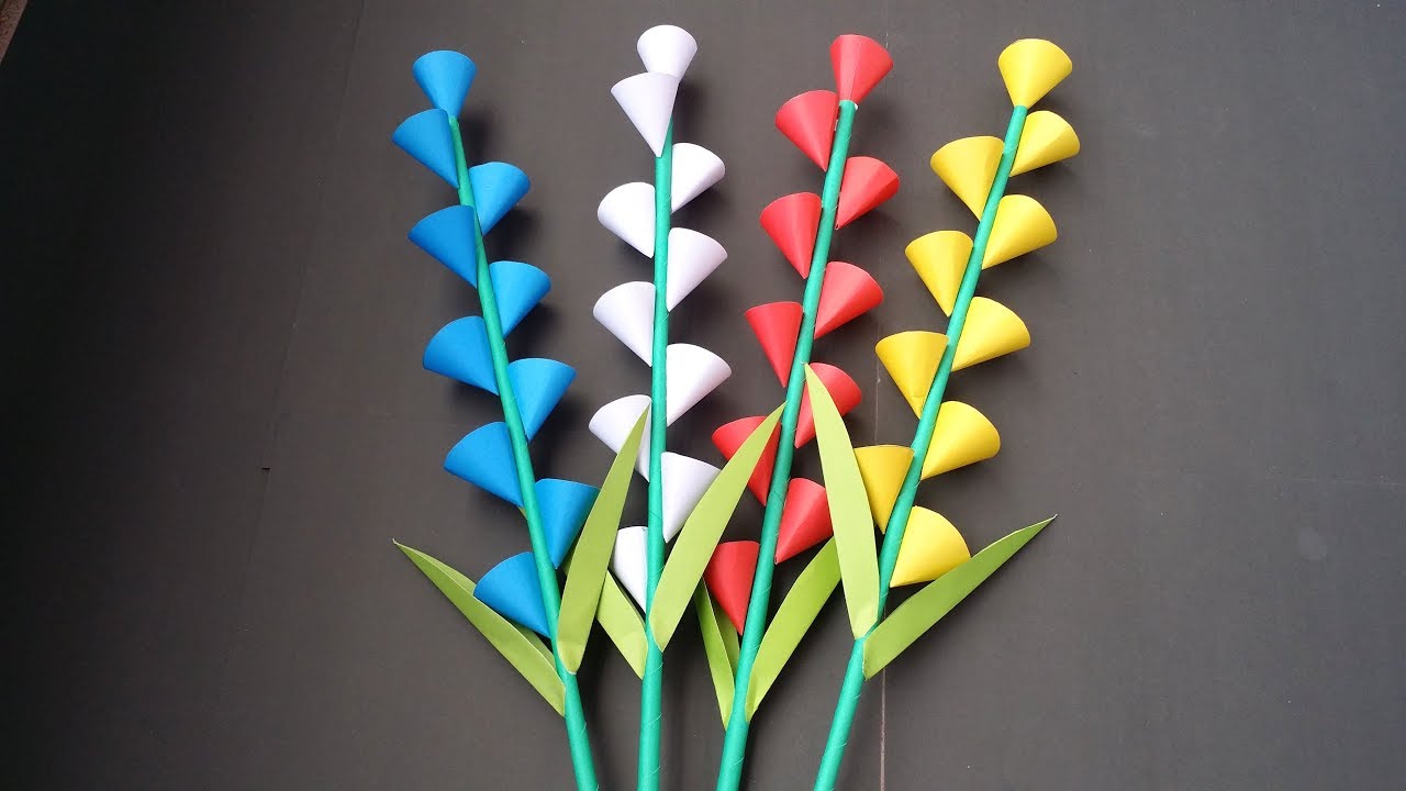 Minimal Floral Sticks