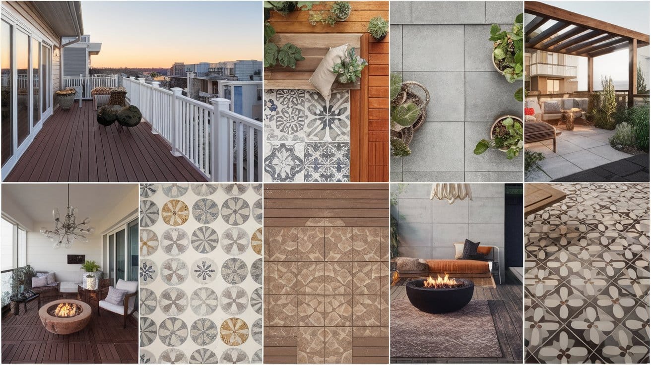 Stylish Balcony Flooring Ideas for Every Taste