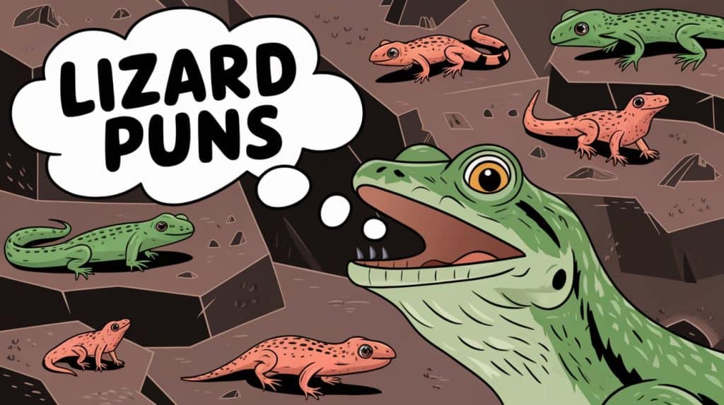 250+ Lizard Puns That Will Make You Smile - Mothers Always Right