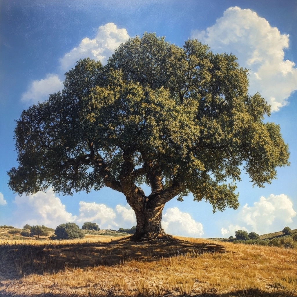 Quercus ilex (Holm Oak or Evergreen Oak)