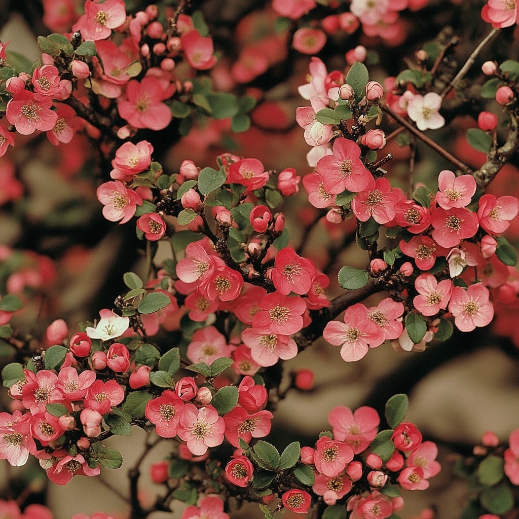 Quince Bush (Chaenomeles speciosa)
