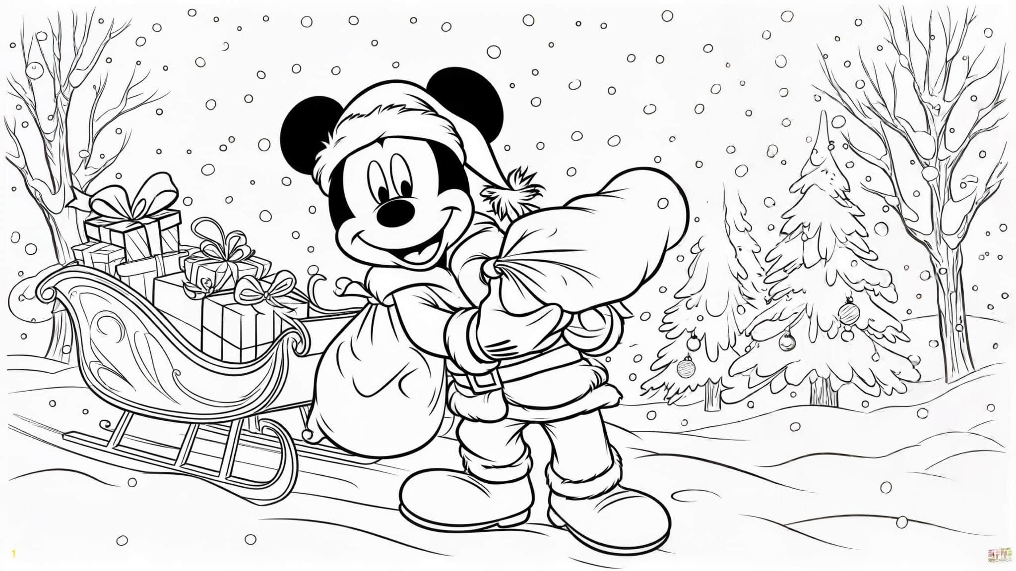 Christmas_Mickey_wearing_a_Santa_hat_and_holding_a_bag_of_gifts