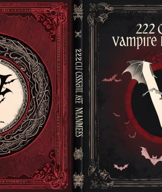 Classic Vampire Last Names