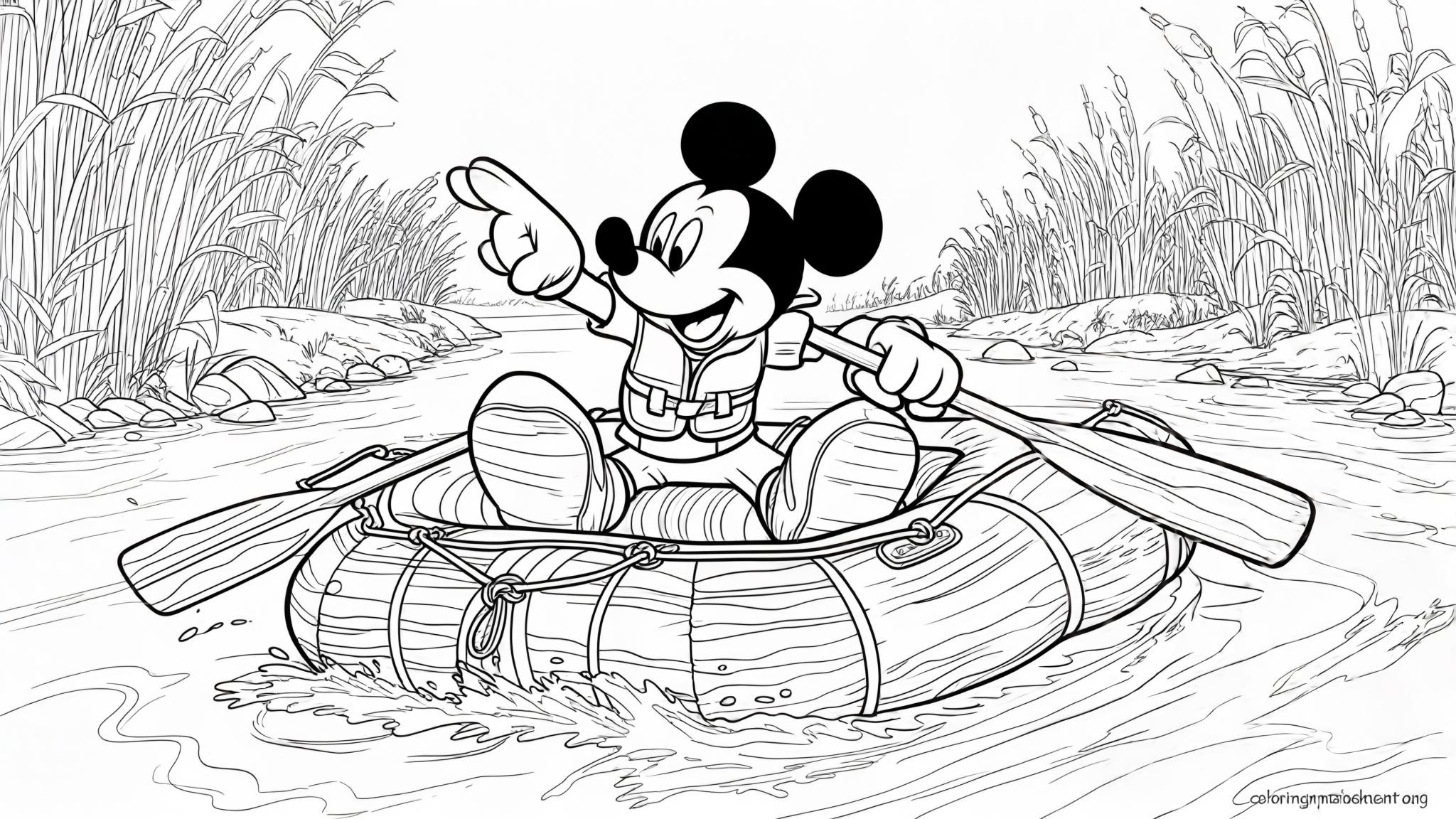 Mickey_Mouse_riding_a_raft_down_a_river_an_adventure_scene