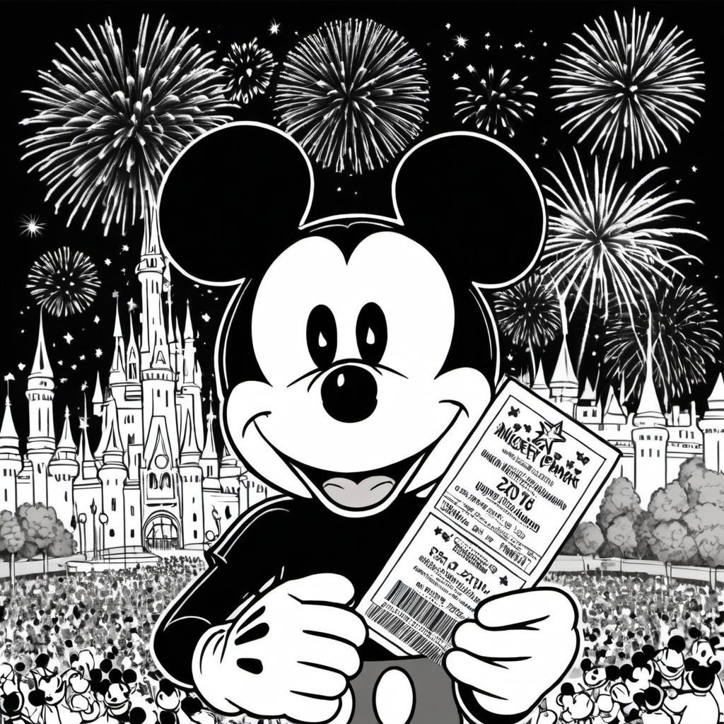 Mickey_is_holding_park_tickets_with_fireworks_in_the_background