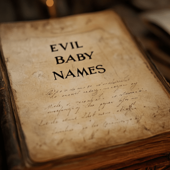 Most Popular Evil Names for Your Baby