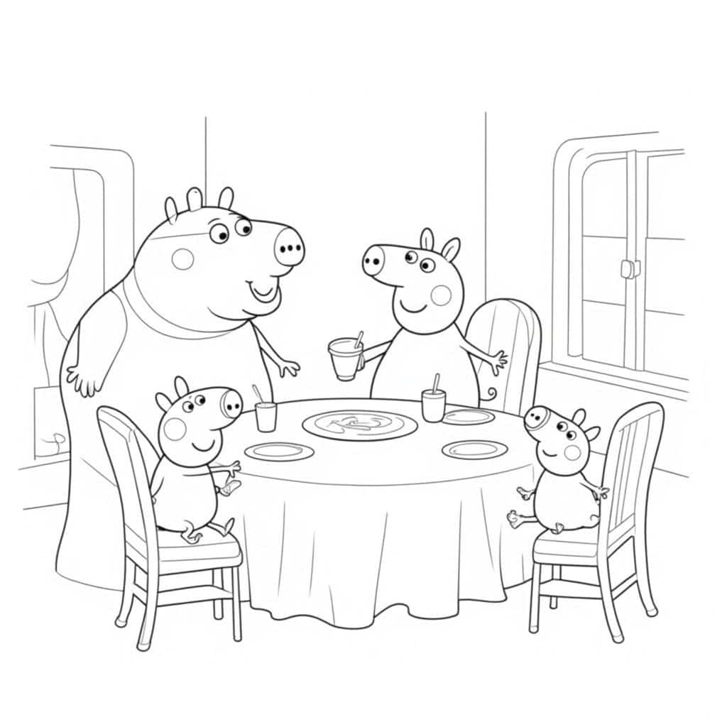 Peppa_with_her_family_at_the_dinner_table