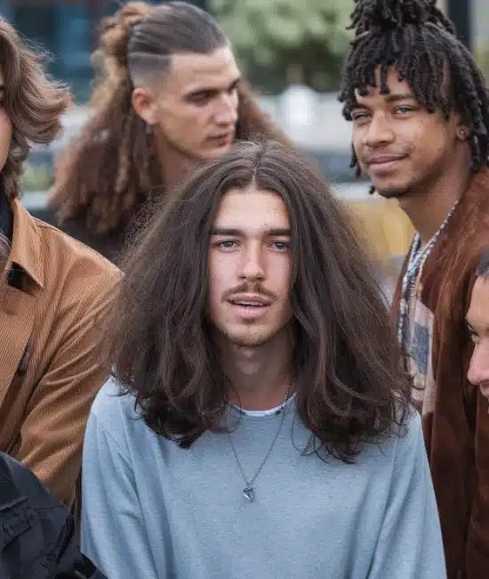 Trendy & Popular Long Hairstyles for Teenage Guys