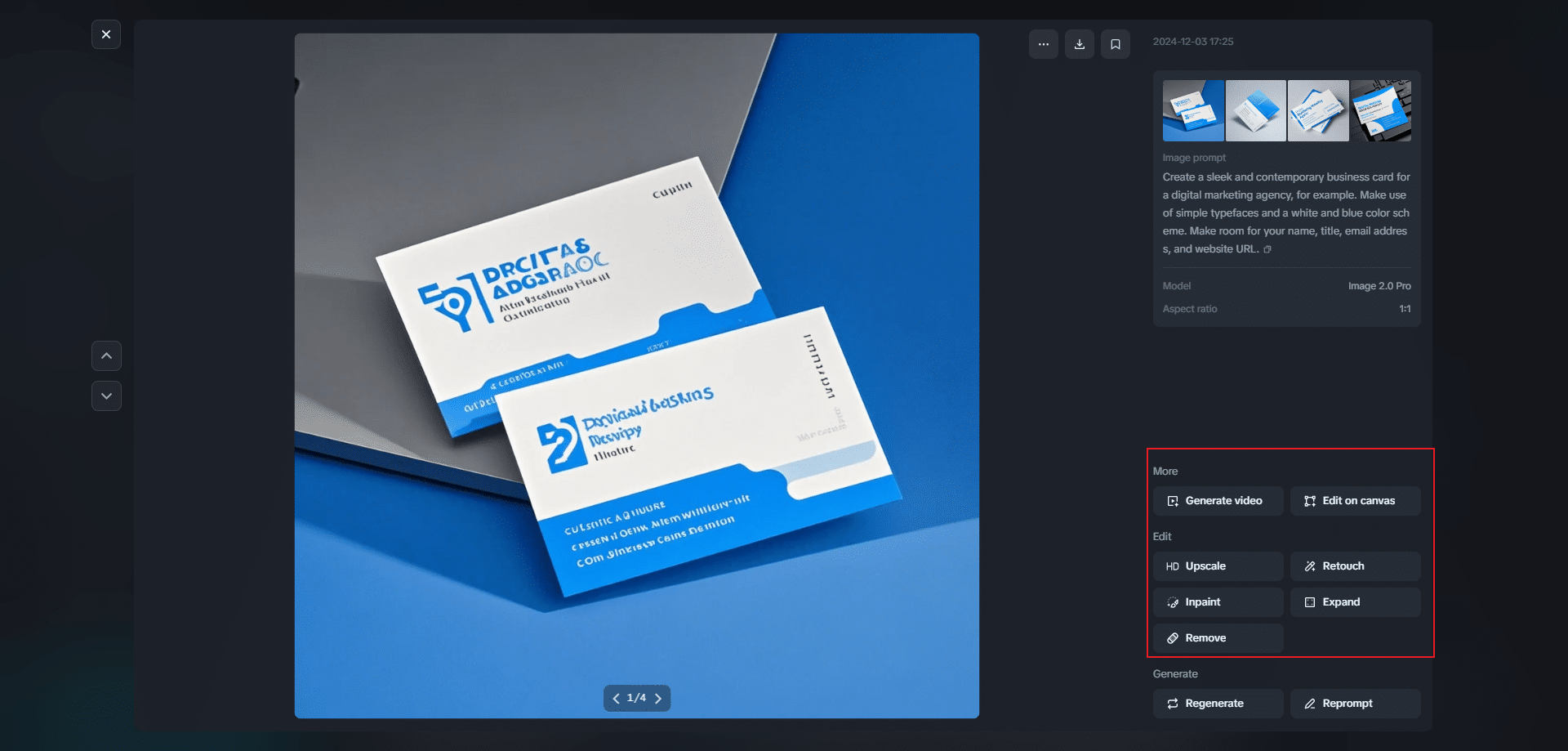 Refine & Download Your Card