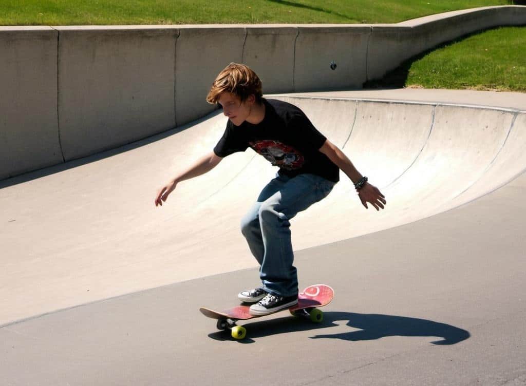 Skateboarding
