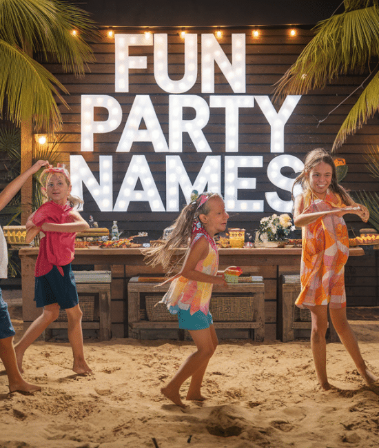 331 Memorable Party Names for Any Celebration