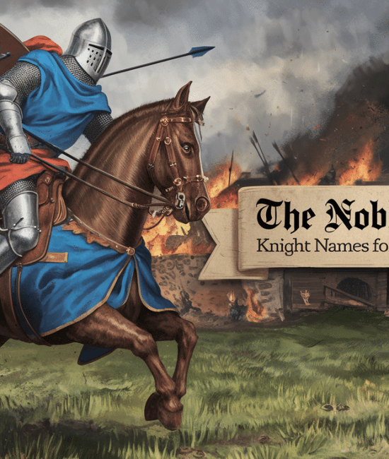 373 Powerful Knight Names for Modern Warriors