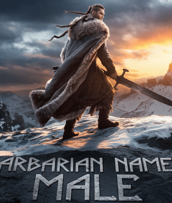 Barbarian Names for Males with Meaning and Popularity