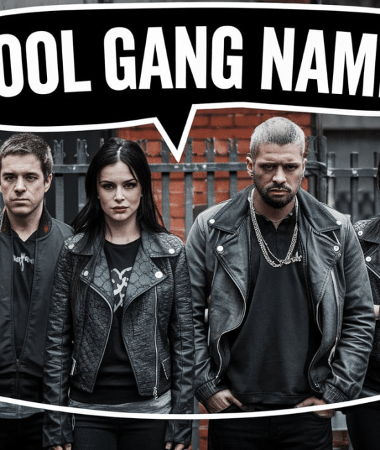 Cool Gang Names for Different Themes