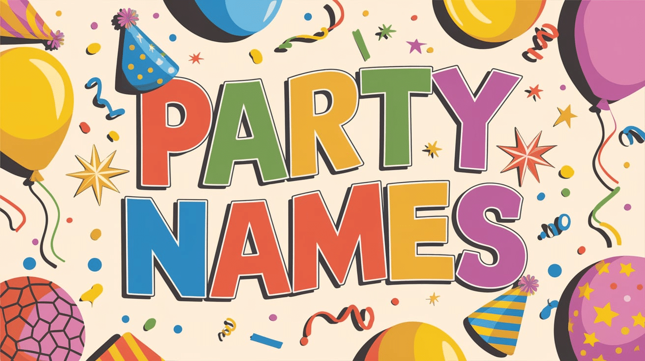 Creative Party Name Ideas for Your Next Event