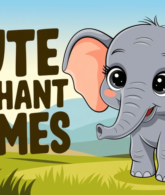 Cute Elephant Names with Meanings And Popularity