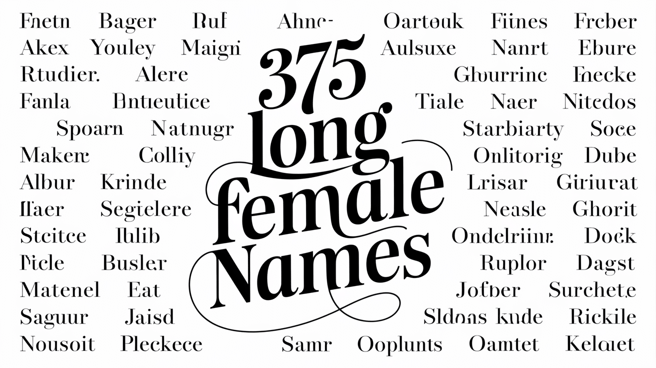 Explore Beautiful And Timeless Long Female Names