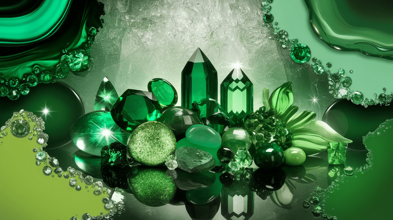 Gemstones__Shades_of_Green