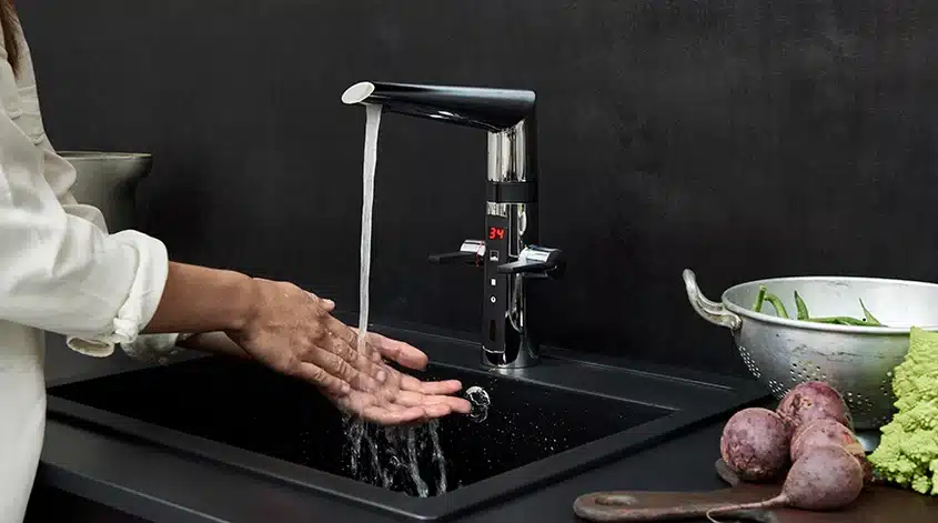 Hands-Free Faucets and Smart Kitchen Features