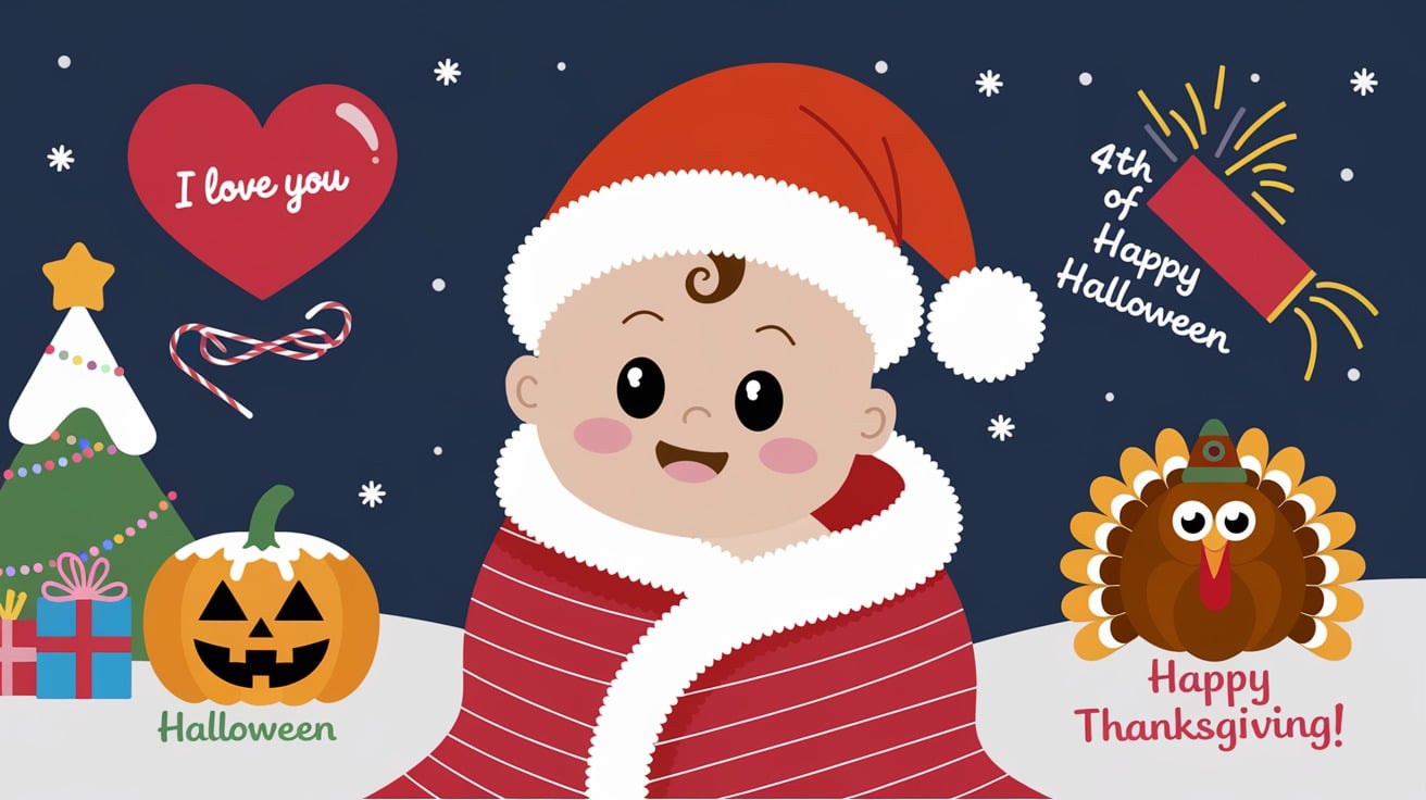 Holiday Baby Messages