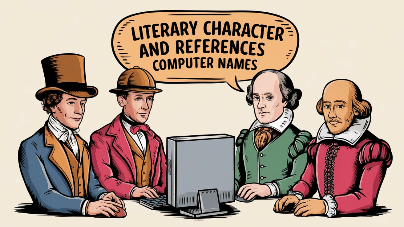 Literary Character And References Computer Names