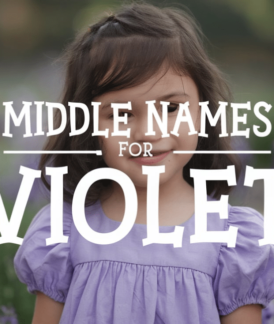 Middle Names for Violet With Meaning